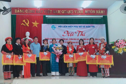 Bản Thi tổ chức Hội thi truyền thông về “Xóa bỏ định kiến và khuôn mẫu giới, xây dựng môi trường sống an toàn cho phụ nữ và trẻ em”